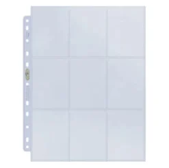 9-Pocket Platinum Page for Standard Size Cards (11-Holes) (100 st) [Pärmsidor]