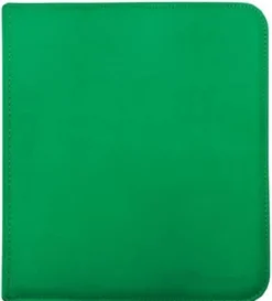 12-Pocket Zippered PRO-Binder - Green