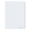 12 Pocket Zippered Pro Binder White