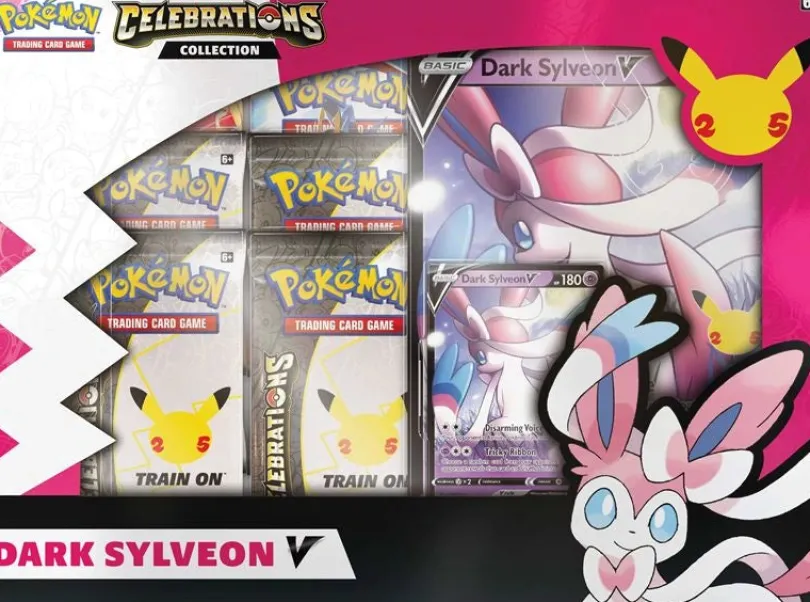 Pokemon - Celebrations V Box - Dark Sylveon V (Max 1 per kund)