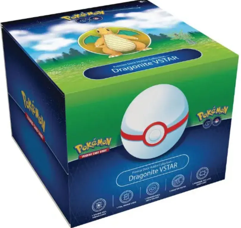 Pokemon - Go: Premier Deck Holder Collection—Dragonite VSTAR