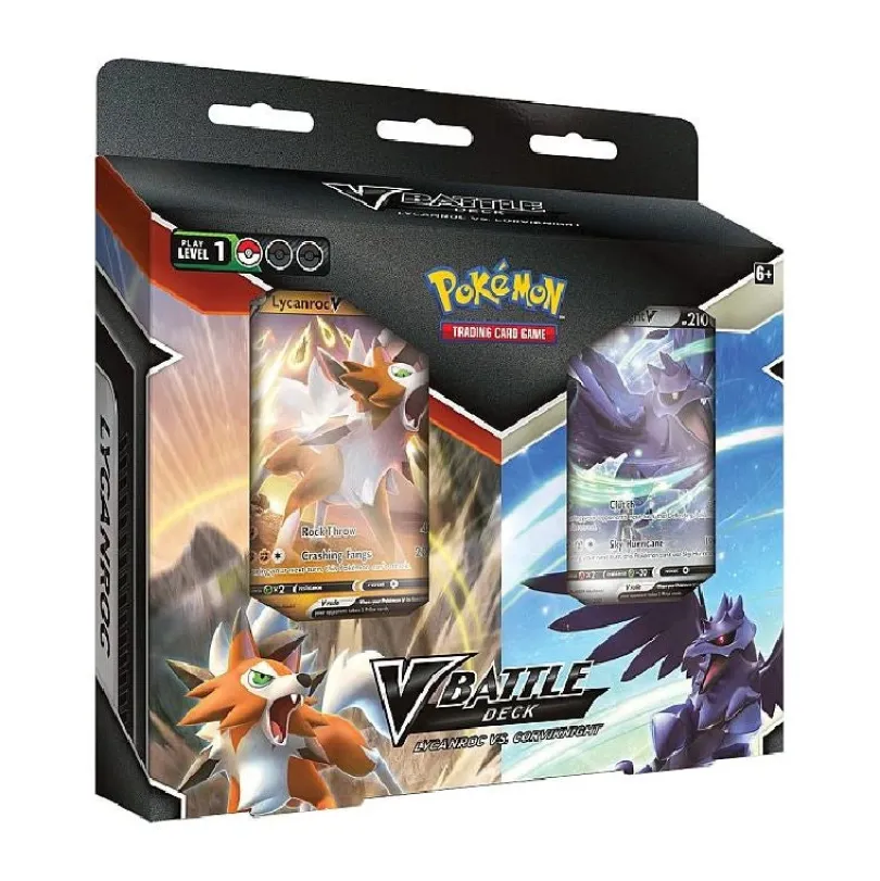 Pokemon Lycanroc V / Corviknight V Battle Deck Bundle