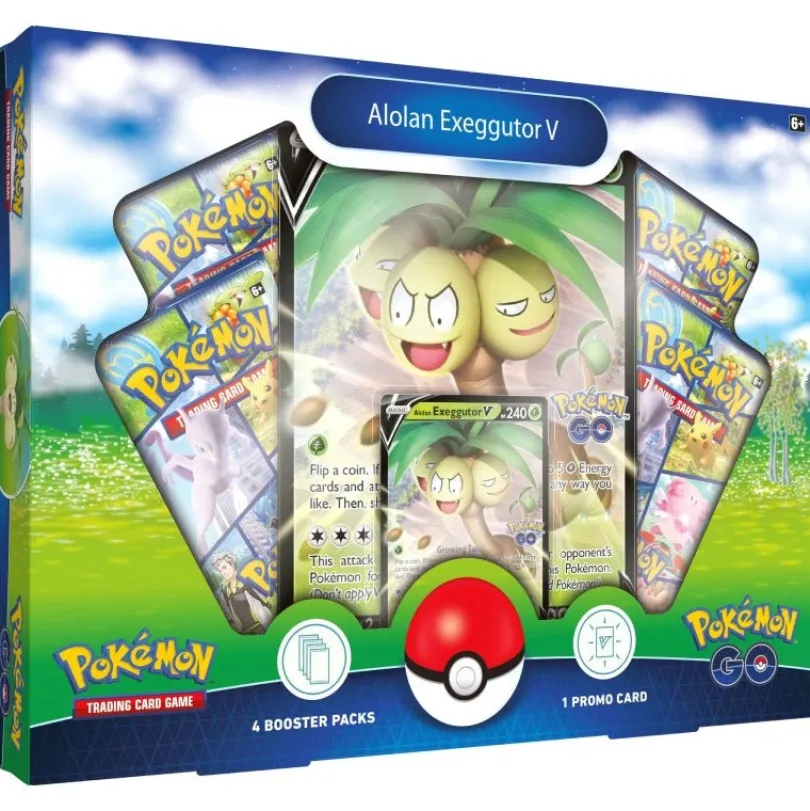 Pokemon - Pokémon GO Collection Alolan Exeggutor V box