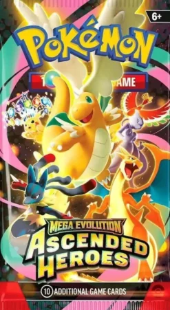 Pokemon Tcg Mega Evolution Ascended Heroes Booster Pokemon