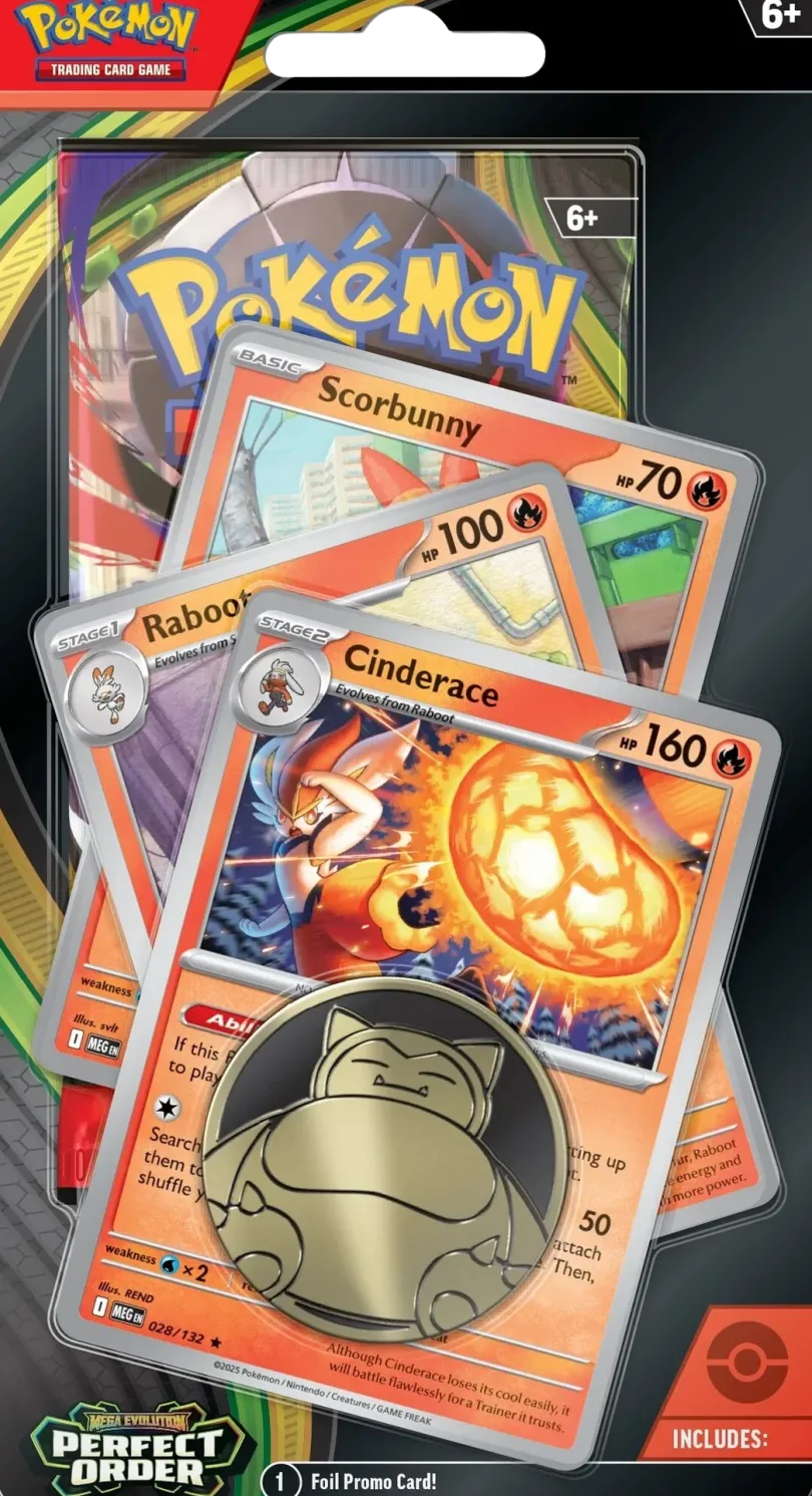 Pokemon Tcg Mega Evolution Perfect Order Premium Checklane Blister Pokemon