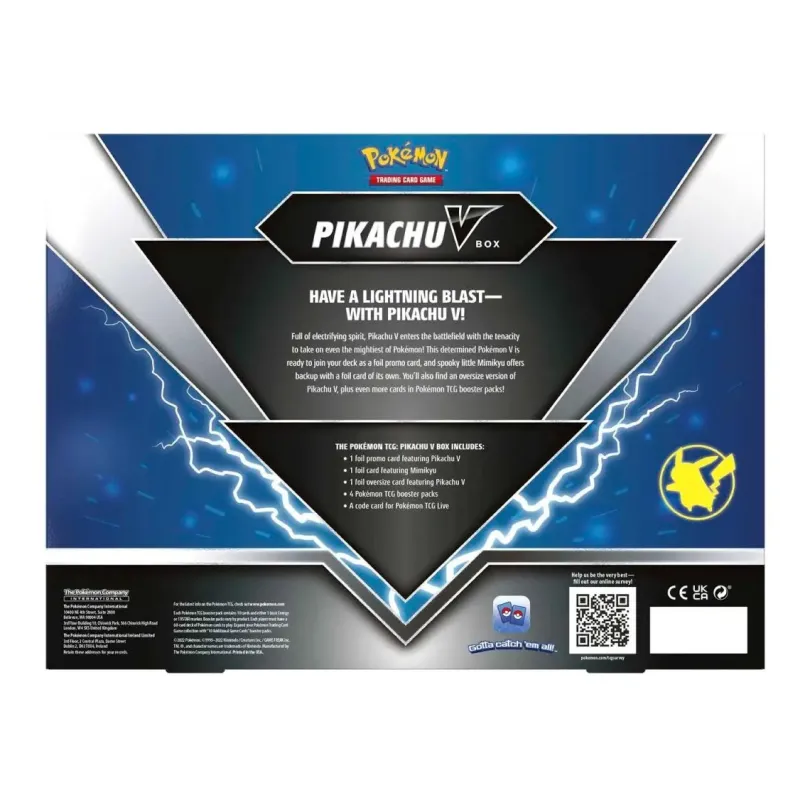Pokemon TCG: Pikachu V Box