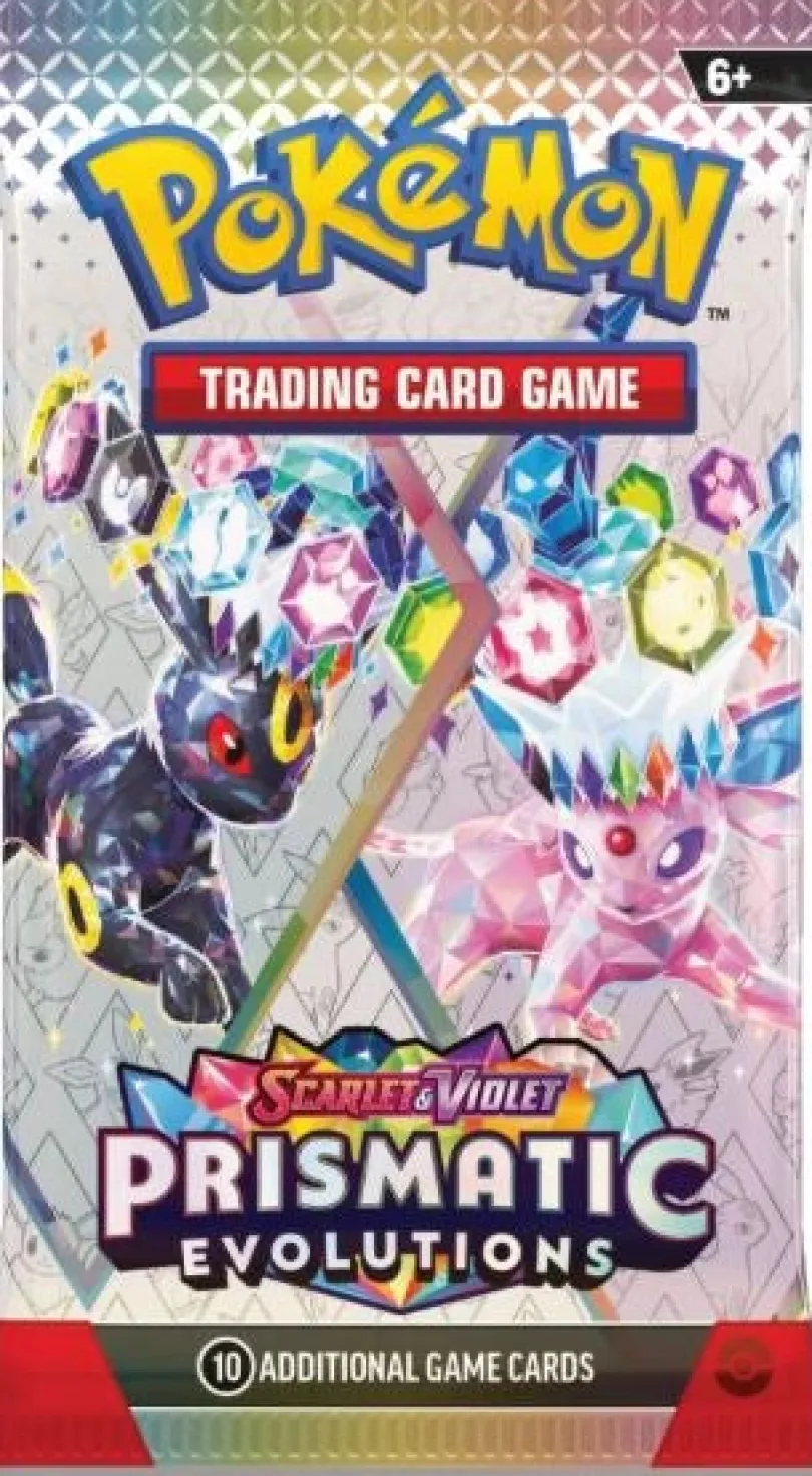 Pokemon TCG: Scarlet & Violet - Prismatic Evolutions Booster (Max 6 per kund)