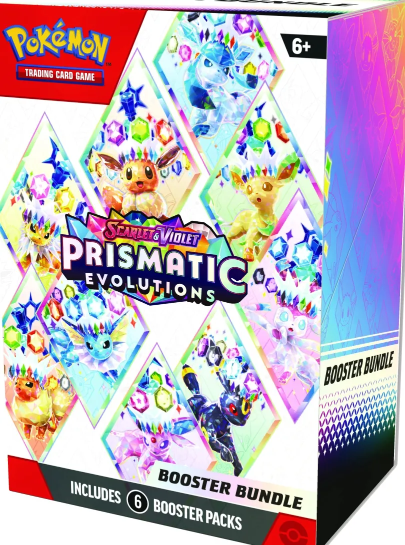 Pokemon TCG: Scarlet & Violet - Prismatic Evolutions Booster Bundle