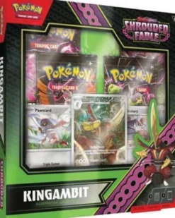 Pokemon Tcg Scarlet Violet 65 Shrouded Fable Kingambit Illustration Collection Pokemon