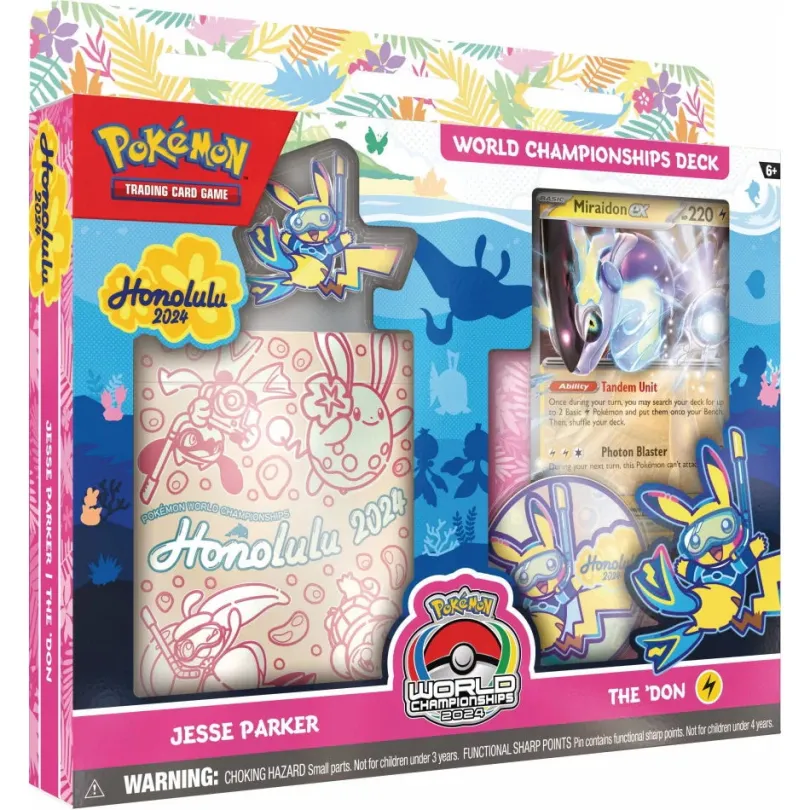 Pokemon TCG - 2024 World Championships Deck - Miraidon ex (Jesse Parker - The 'Don)