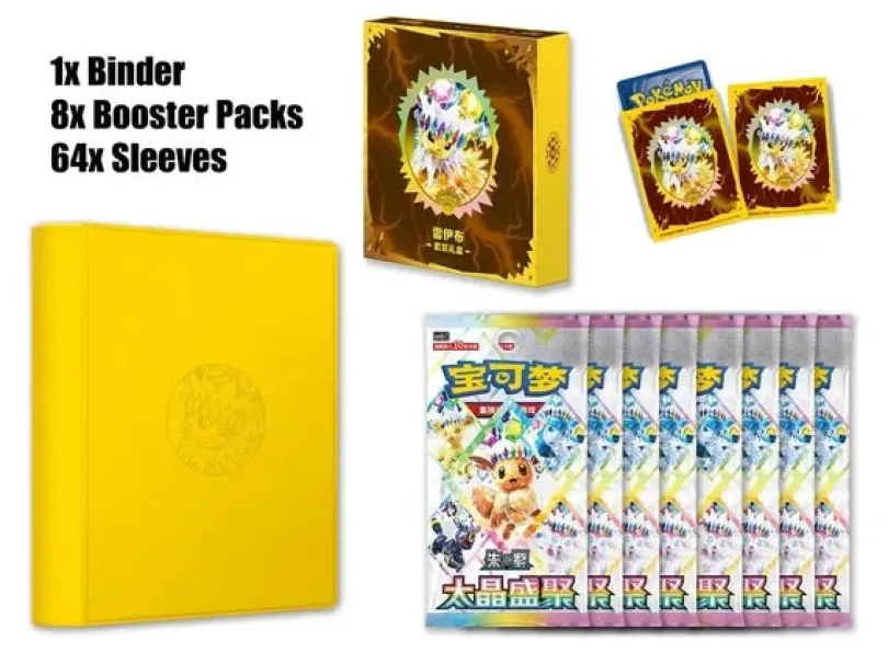 Pokemon Terastal Gathering Gift Box Set Jolteon (Kinesisk)