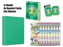 Pokemon Terastal Gathering Gift Box Set Leafeon (Kinesisk)