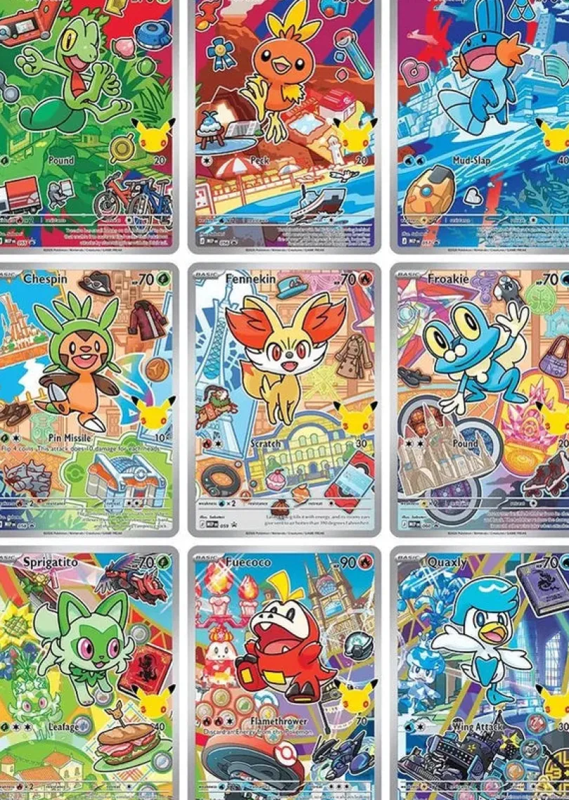 Pokemon 30th Anniversary First Partner Card Set (Vol. 3)(Kinesisk)