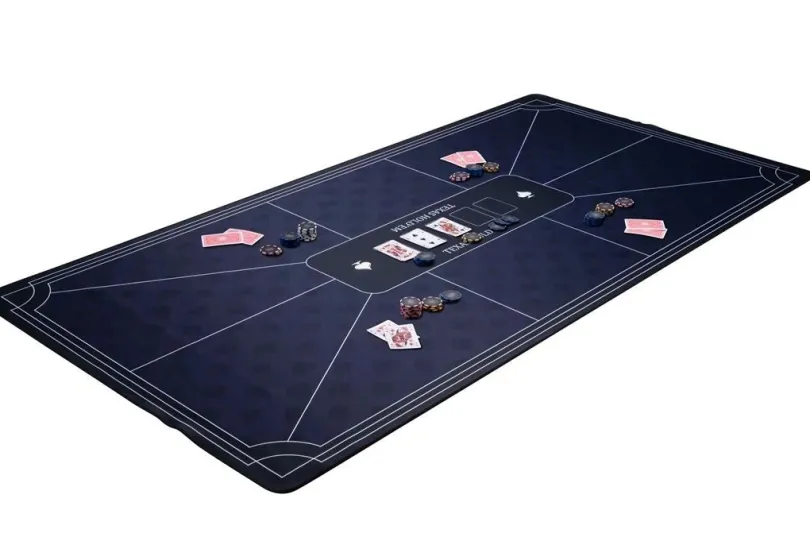 Pokermatta Bla 180x90cm