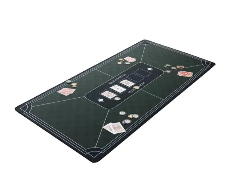 Pokermatta grön (120x60 cm)