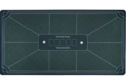 Pokermatta grön (180x90cm)