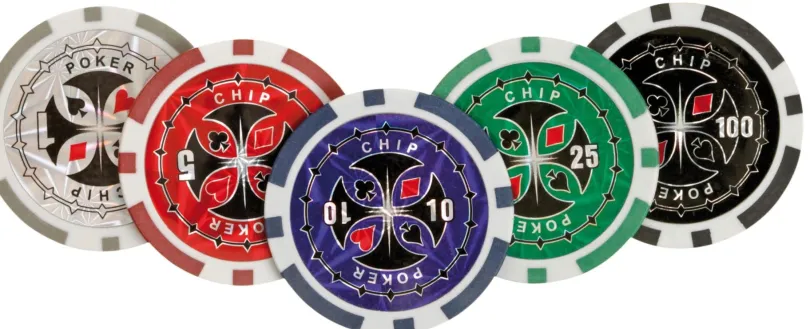 Poker Set 300 Poker Chips In Aluminium Case 3757 Philos