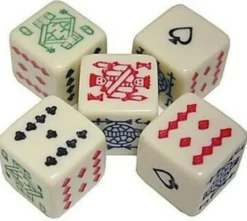 Poker tärningar (10 st)