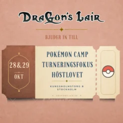 Pokémon Camp Turneringsfokus 28-29 Oktober