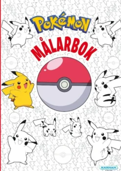 Pokémon- Målarbok