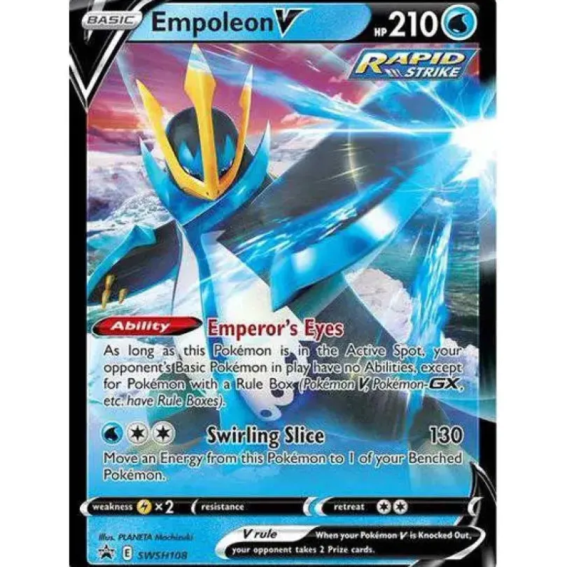 Pokémon: Summer Tin 2021 V Strikers Tin - Empoleon V