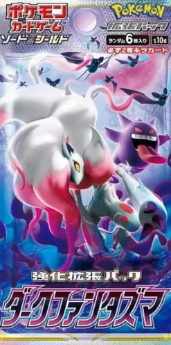 Pokémon Sword & Shield: Dark Phantasma [s10a] Booster (6 Kort) – JAPAN