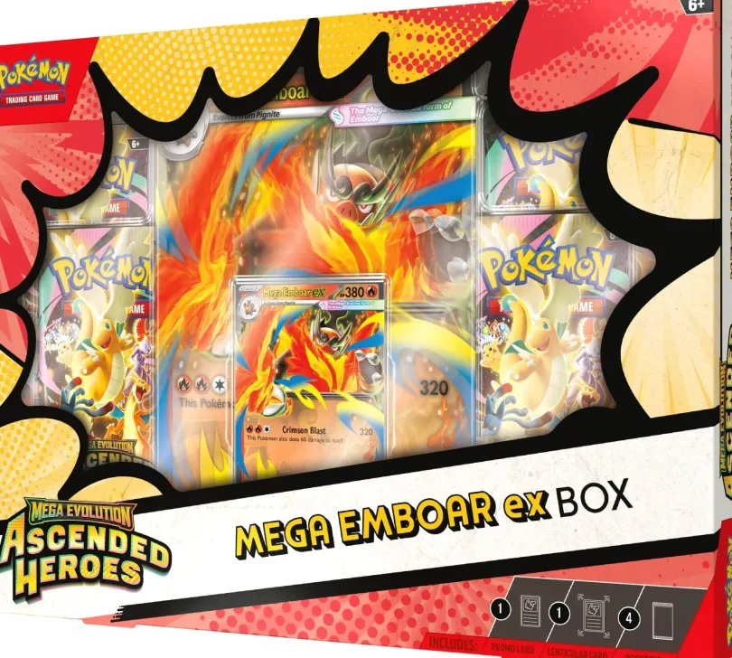 Pokémon TCG - Ascended Heroes Mega Emboar ex Box