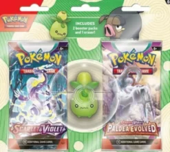 Pokémon TCG: 2 Booster Packs & Smoliv or Lechonk Eraser