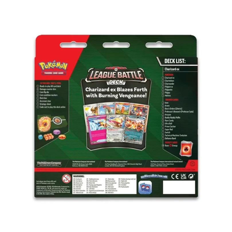 Pokémon TCG: Charizard ex League Battle Deck