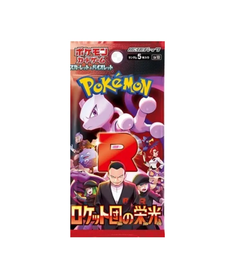 Pokémon TCG - Glory of Team Rocket Booster Japansk(SV10)