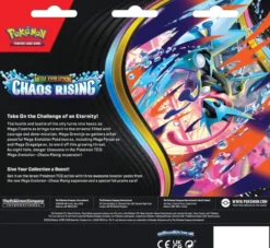 Pokémon TCG: Mega Evolution - Chaos Rising 3-Pack Blister