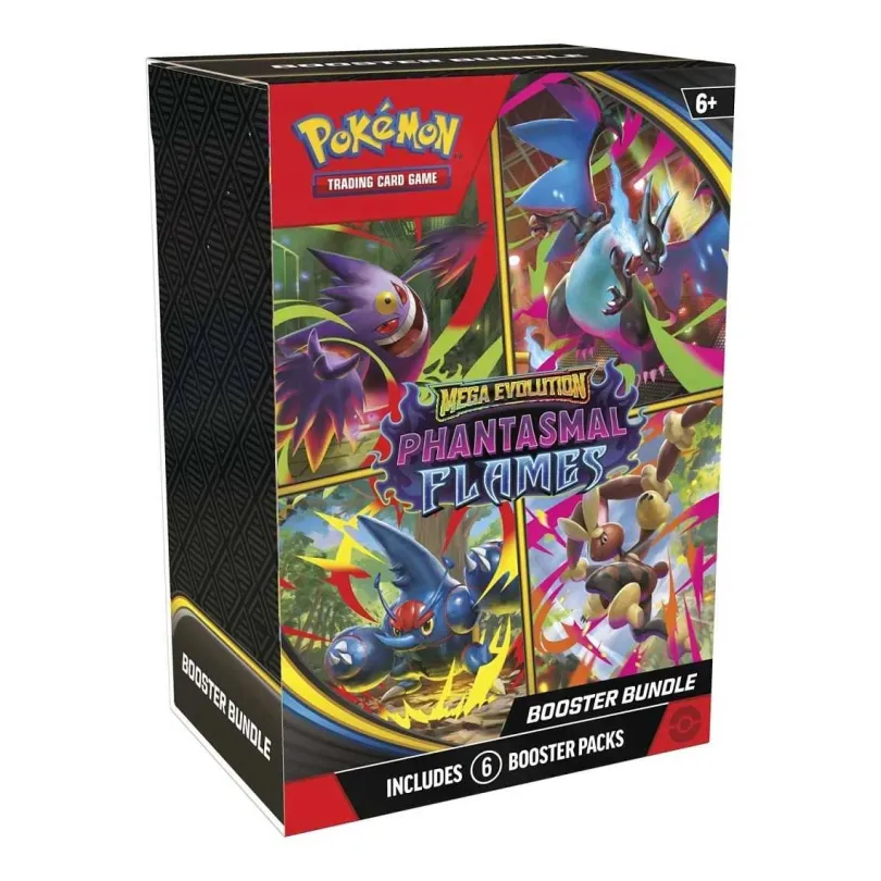 Pokémon TCG - Phantasmal Flames Booster Bundle (6 Boosters) (Max 2 per kund)
