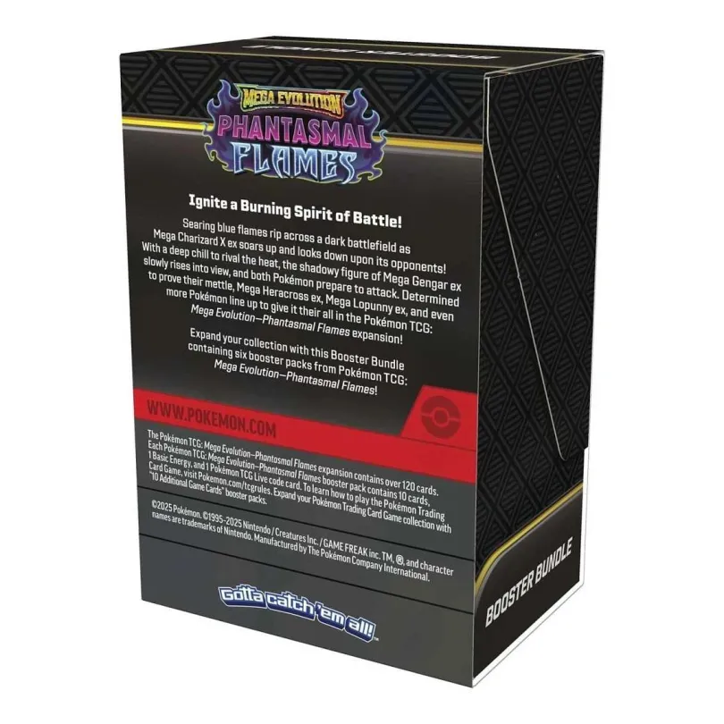 Pokémon TCG - Phantasmal Flames Booster Bundle (6 Boosters) (Max 2 per kund)