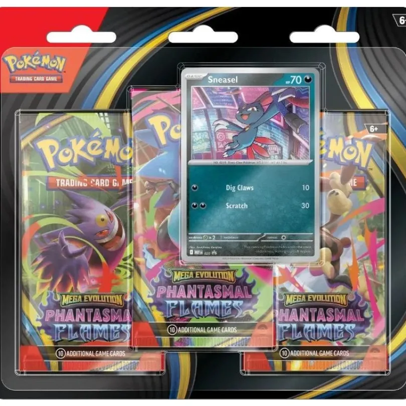 Pokémon TCG - Phantasmal Flames 3-Pack Blister