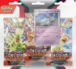 Pokémon TCG - Scarlet & Violet Obsidian Flames 3-pack Blister - Houndstone