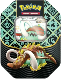 Pokémon TCG: Scarlet & Violet - Paldean Fates Tin Shiny Great Tusk ex