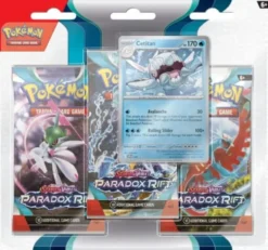 Pokémon TCG - Scarlet & Violet 4 Paradox Rift 3-pack Blister - Cetitan