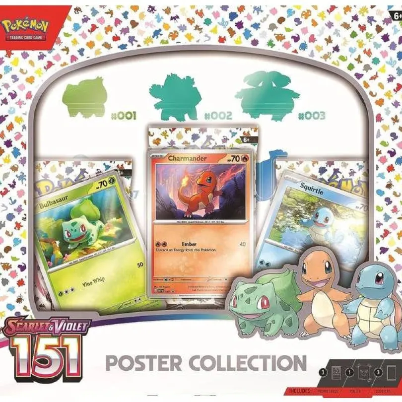 Pokémon TCG: Scarlet & Violet - 151 Poster Collection