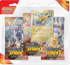 Pokémon TCG - Scarlet & Violet Surging Sparks 3-pack Blister - Zapdos