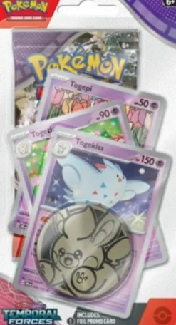 Pokémon TCG - Scarlet & Violet Temporal Forces Premium Checklane Blister - Togekiss