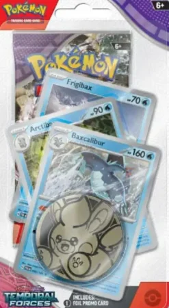 Pokémon TCG - Scarlet & Violet Temporal Forces Premium Checklane Blister - Baxcalibur