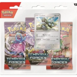 Pokémon TCG - Scarlet & Violet Temporal Forces 3-pack Blister - Cyclizar