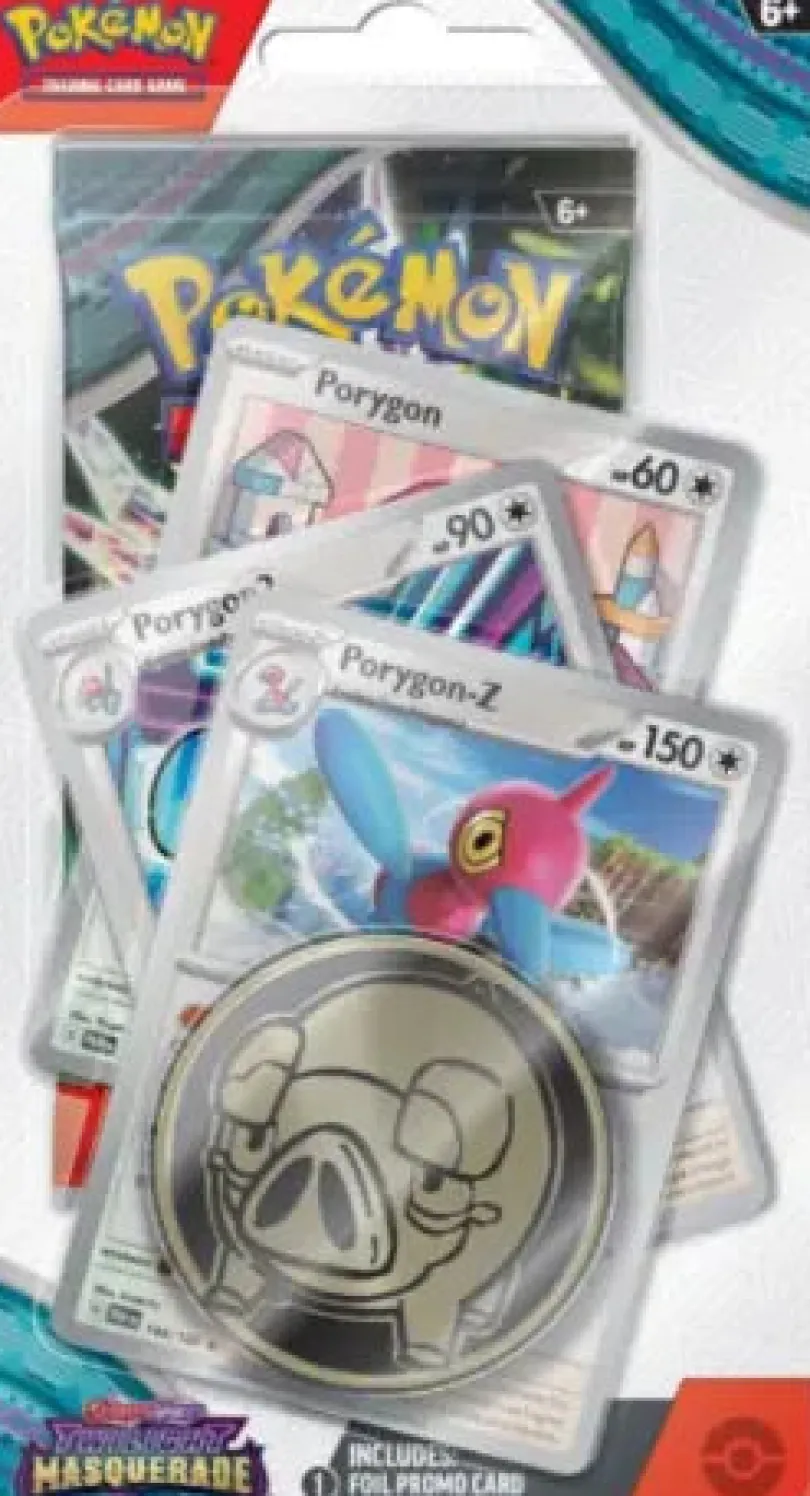 Pokémon TCG - Scarlet & Violet Twilight Masquerade Premium Checklane Blister - Porygon-Z