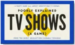 Poorly Explained TV Shows Game