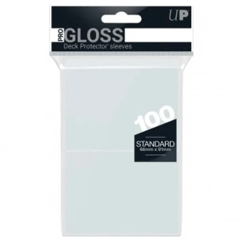 PRO-Gloss 100ct Standard Deck Protector® sleeves: Clear