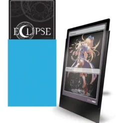 PRO-Matte Eclipse Small Deck Protector Sleeves - Sky Blue