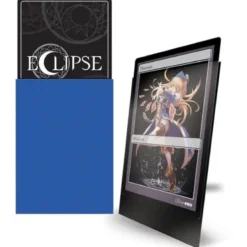 Pro Matte Eclipse Small Deck Protector Sleeves Pacific Blue Ultrapro