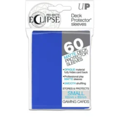 Pro Matte Eclipse Small Deck Protector Sleeves Pacific Blue Ultrapro