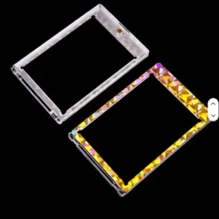 35PT Magnetic Card Holder for Sleeved Cards ( Yellow )