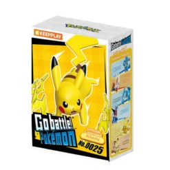 Qman Keepplay Pokemon Battle Series Wave 1 Pikachu Byggsats